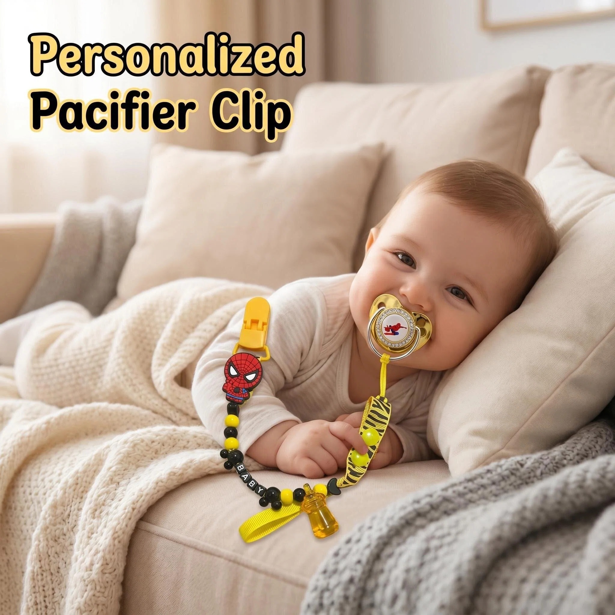 Baby Food Pacifier - Soft Silicone Infant Pacifier Newborn Baby