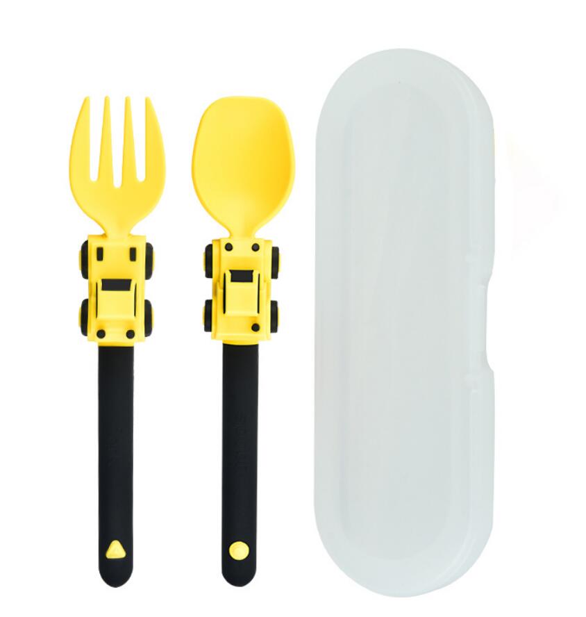 Baby Food Utensils - Children's Food Supplement Spoon And Fork,