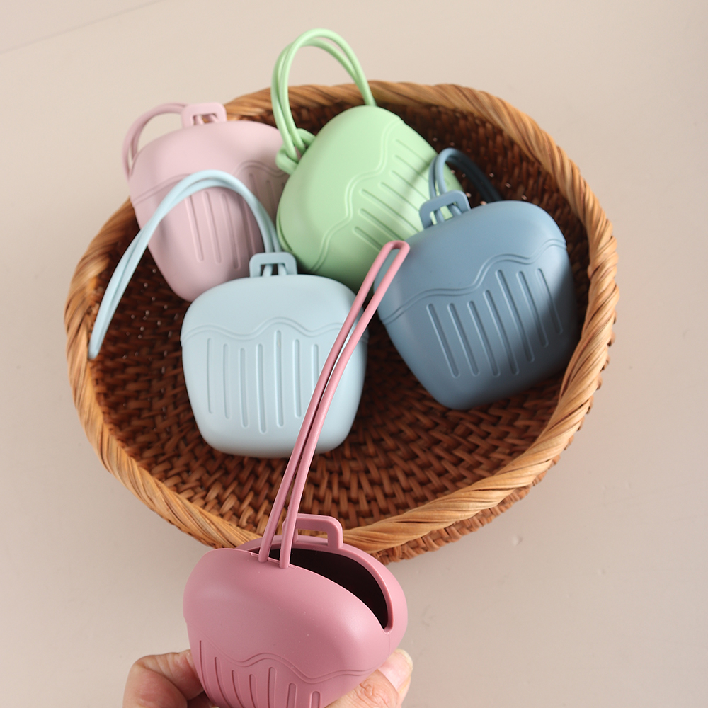 Baby Food Pacifier - icecream shaped nipple storage bag case