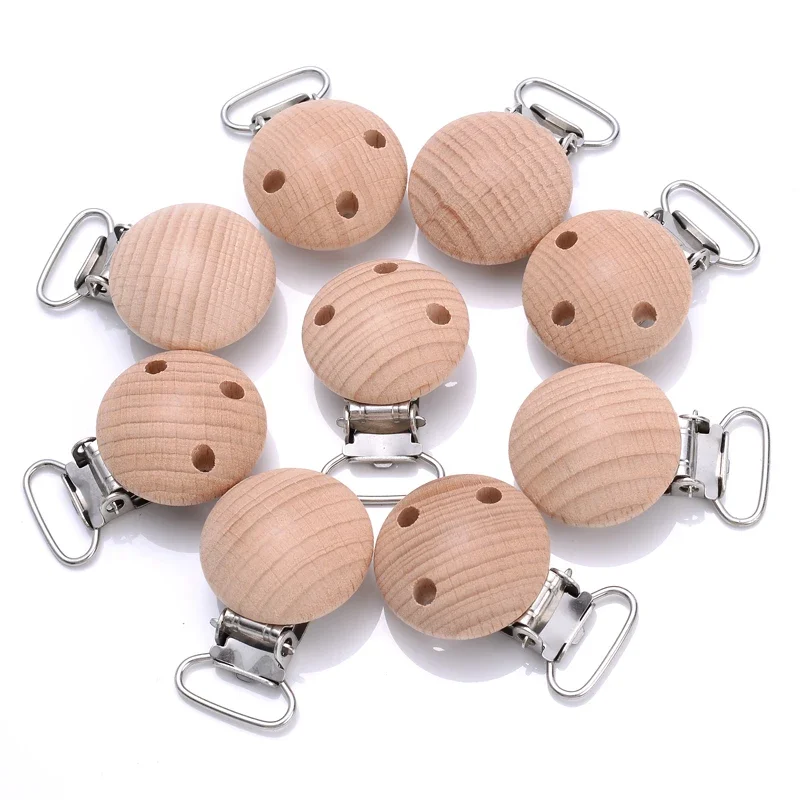 10Pcs Clips 30mm Round Natural - Baby Food Natural incelemesi ve fiyatı