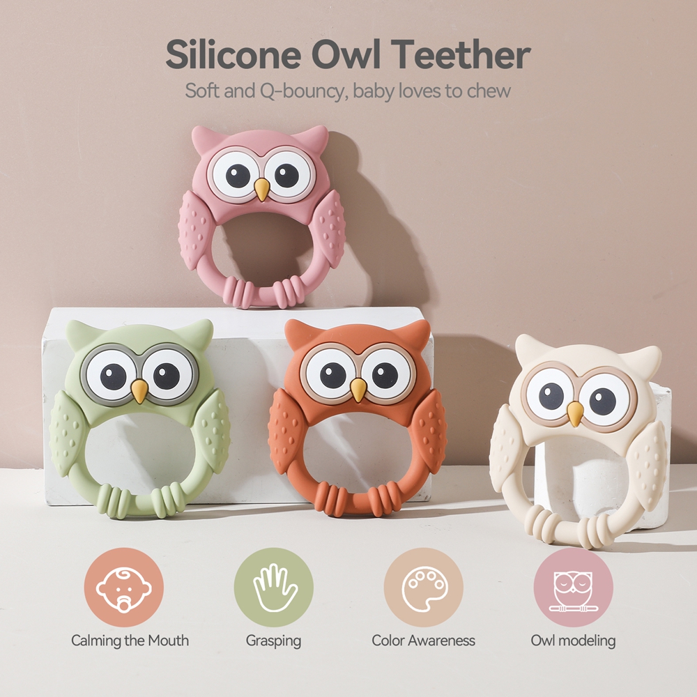 1pc Silicone Teether Baby 0-12 - Baby Food Natural incelemesi ve fiyatı