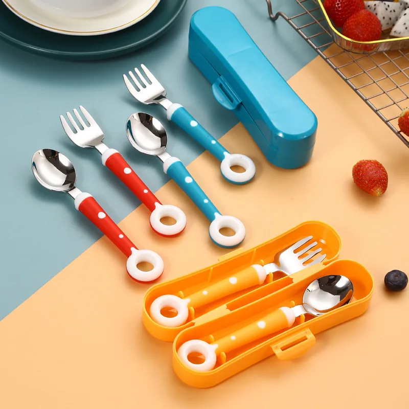 Children Utensil Cute Circle C - Baby Food Utensils Set incelemesi ve fiyatı