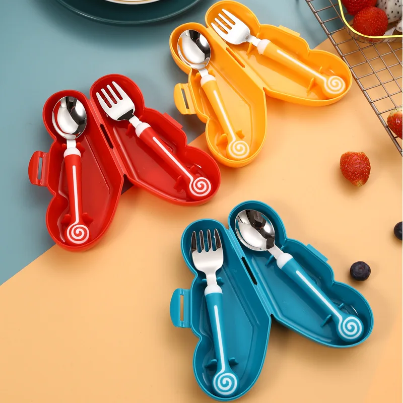 Children Utensil Cute Circle C - Baby Food Utensils Set incelemesi ve fiyatı