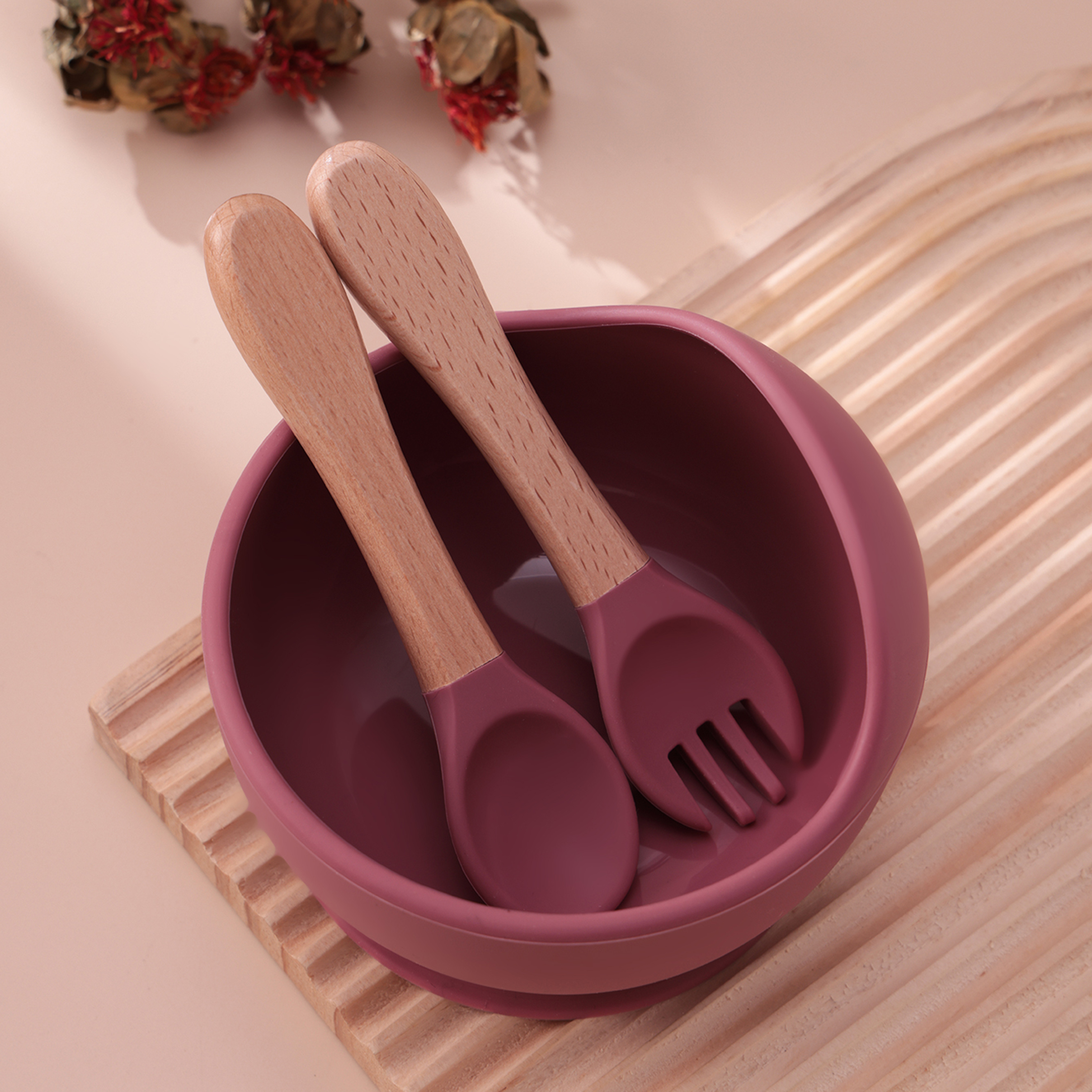 Color Kids 3PCS Silicone Baby  - Baby Food Utensils Set incelemesi ve fiyatı