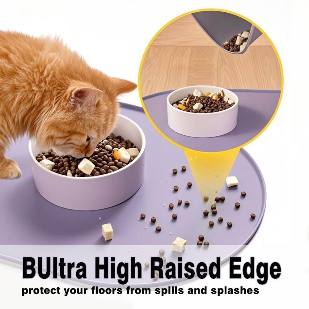 Durable Silicone Pet Food Mat  - Baby Food Cat incelemesi ve fiyatı