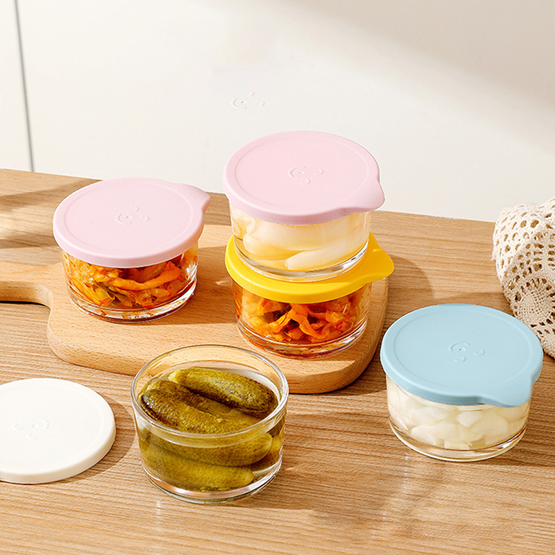 F】Microwave Safe Round Food St - Baby Food Containers Glass incelemesi ve fiyatı