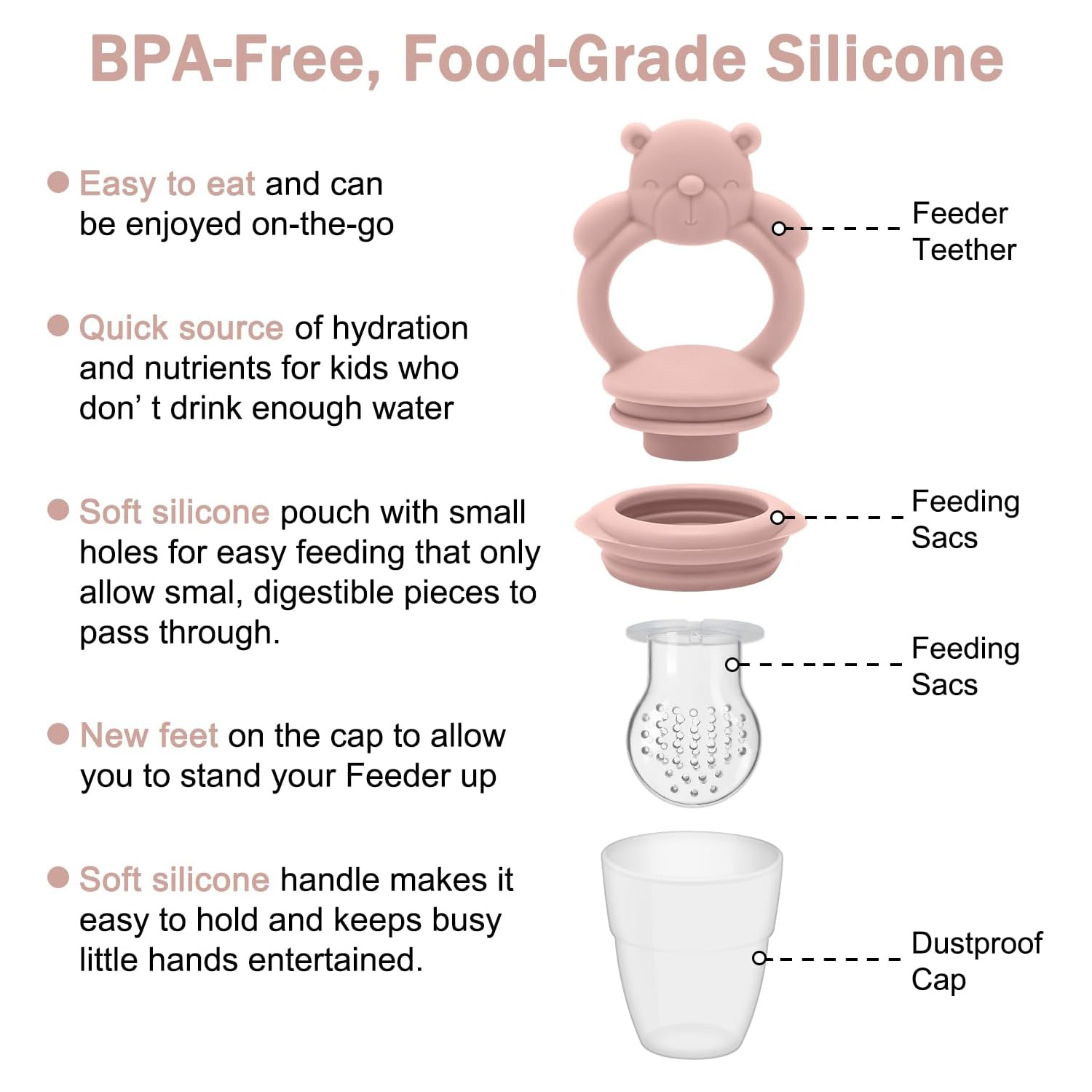 Baby Fruit & Food Feeder Pacif - Baby 1 Year Food incelemesi ve fiyatı