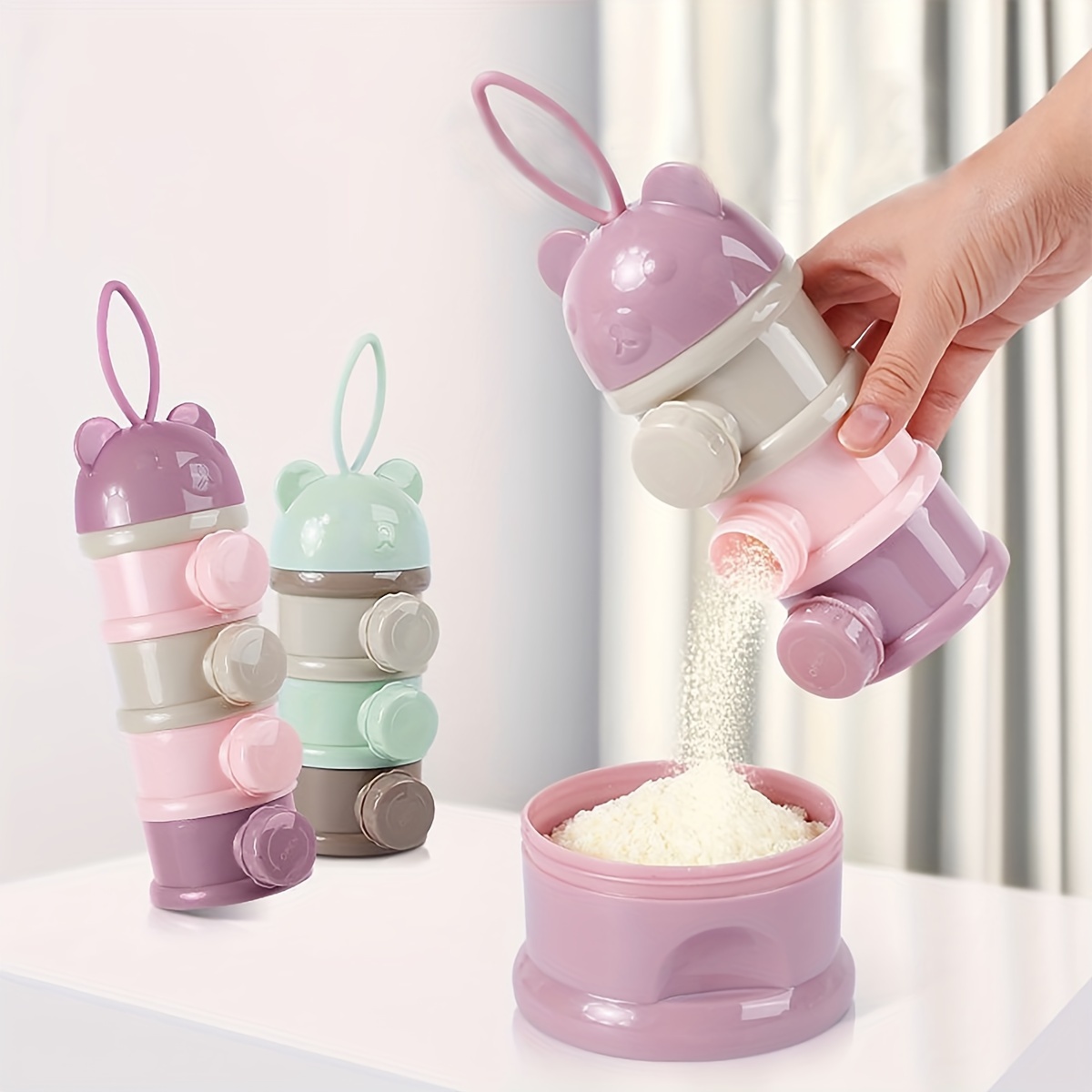 Large Capacity Baby Milk Powde - Baby Food In Jars incelemesi ve fiyatı