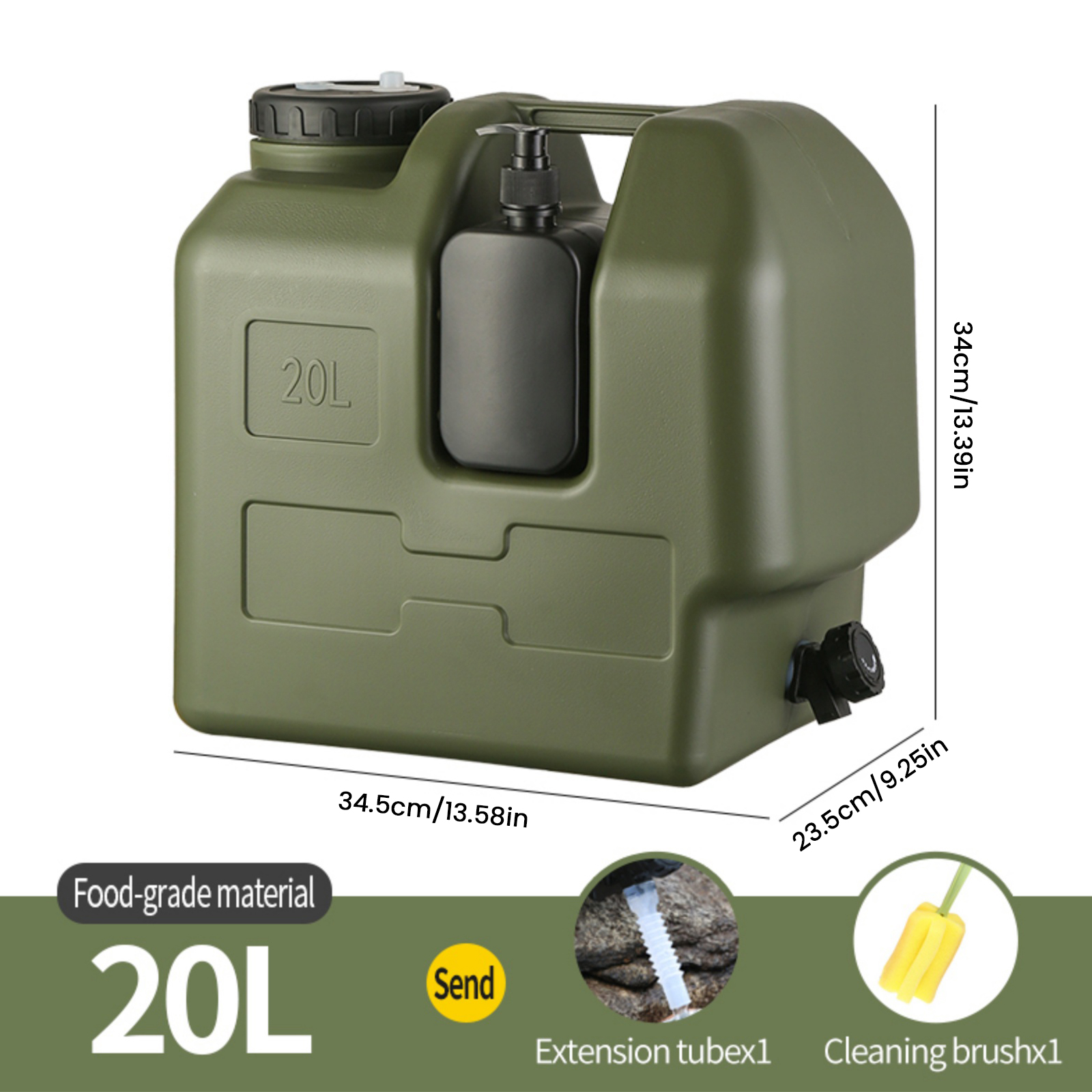 15/20L Portable Camping Water  - Formula Dispenser Portable incelemesi ve fiyatı