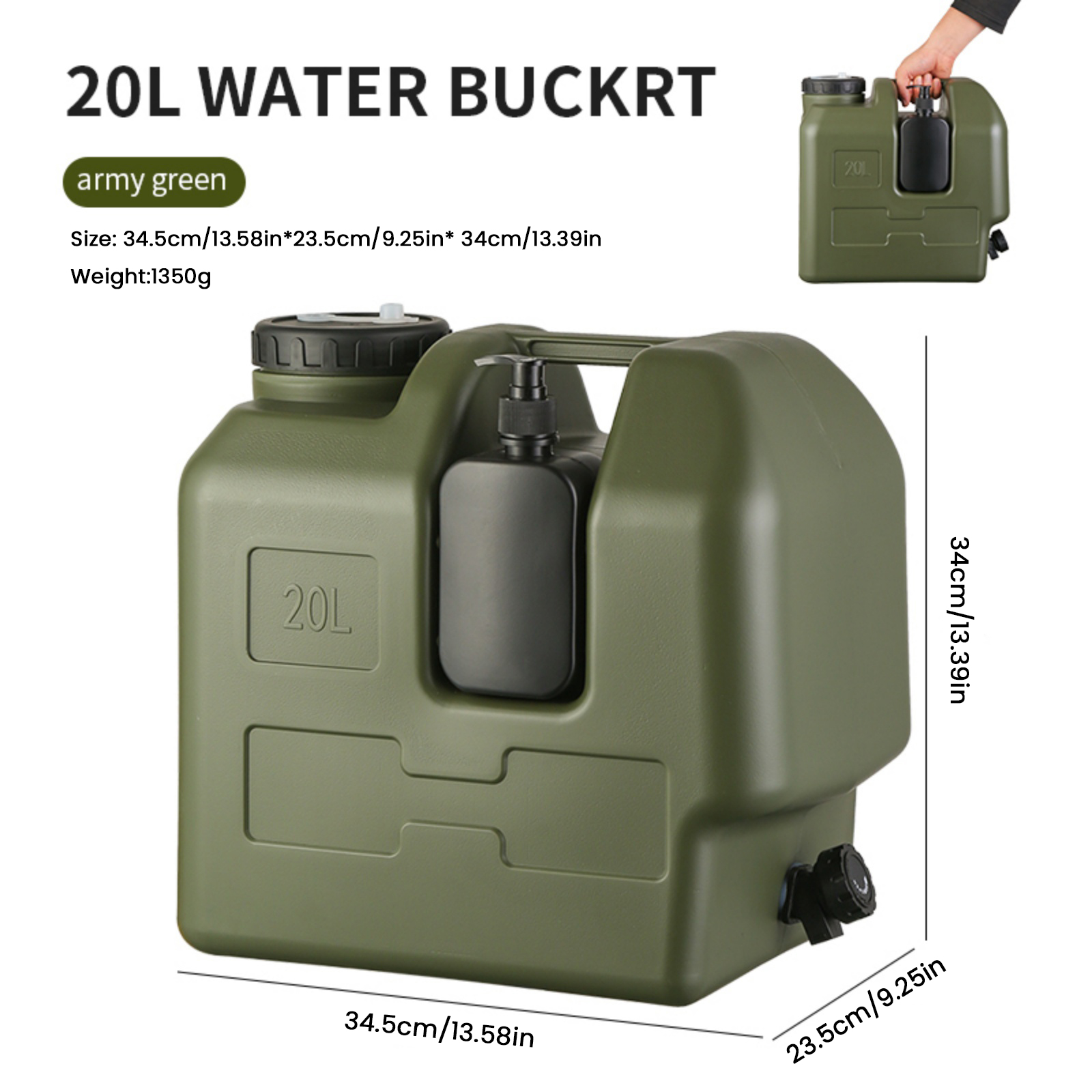 15/20L Portable Camping Water  - Formula Dispenser Portable incelemesi ve fiyatı