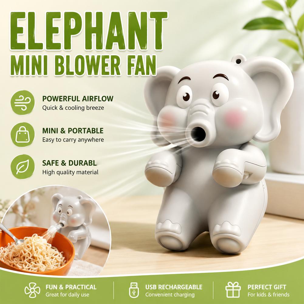 Mini Elephant Food Cooler Fan, - Baby 1 Year Food incelemesi ve fiyatı