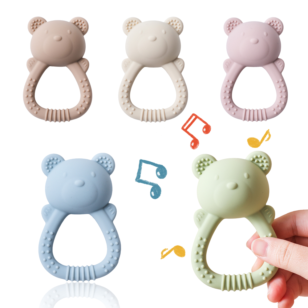 Baby Silicone Teether Bear Han - Baby Food Natural incelemesi ve fiyatı