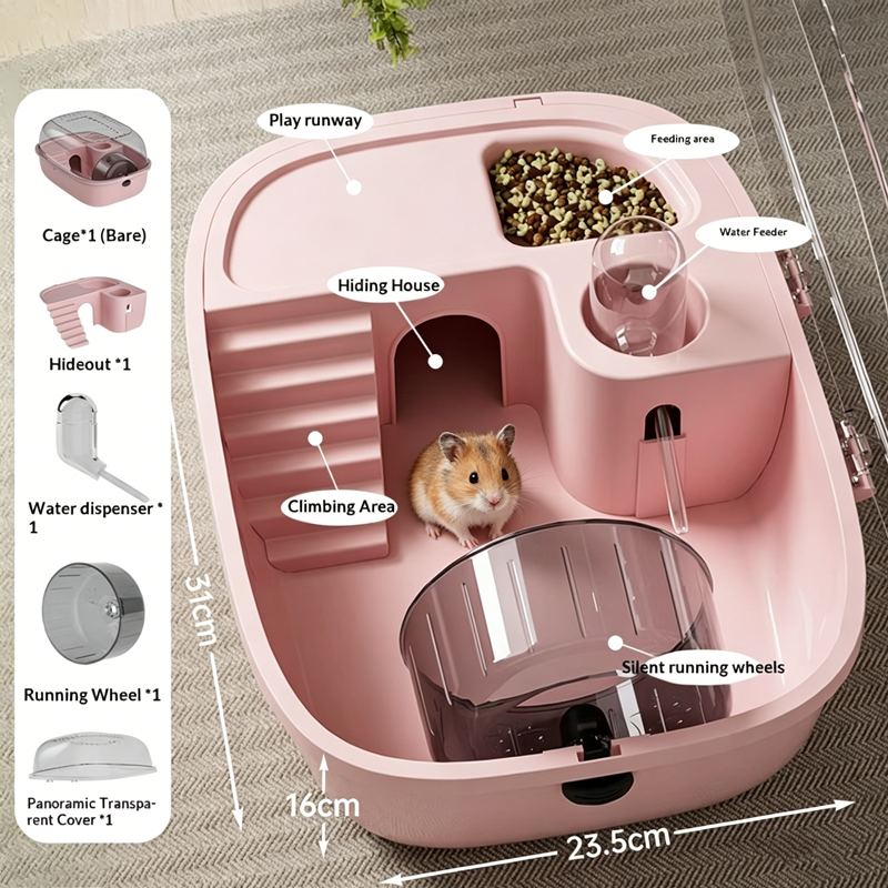 Full View Acrylic Hamster Vill - Baby Food Gerber incelemesi ve fiyatı