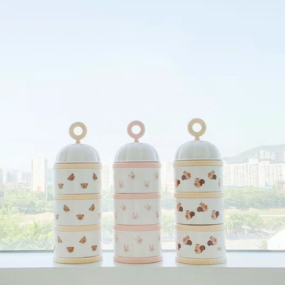 3 Layers Baby Milk Powder Box  - Formula Dispenser Portable incelemesi ve fiyatı