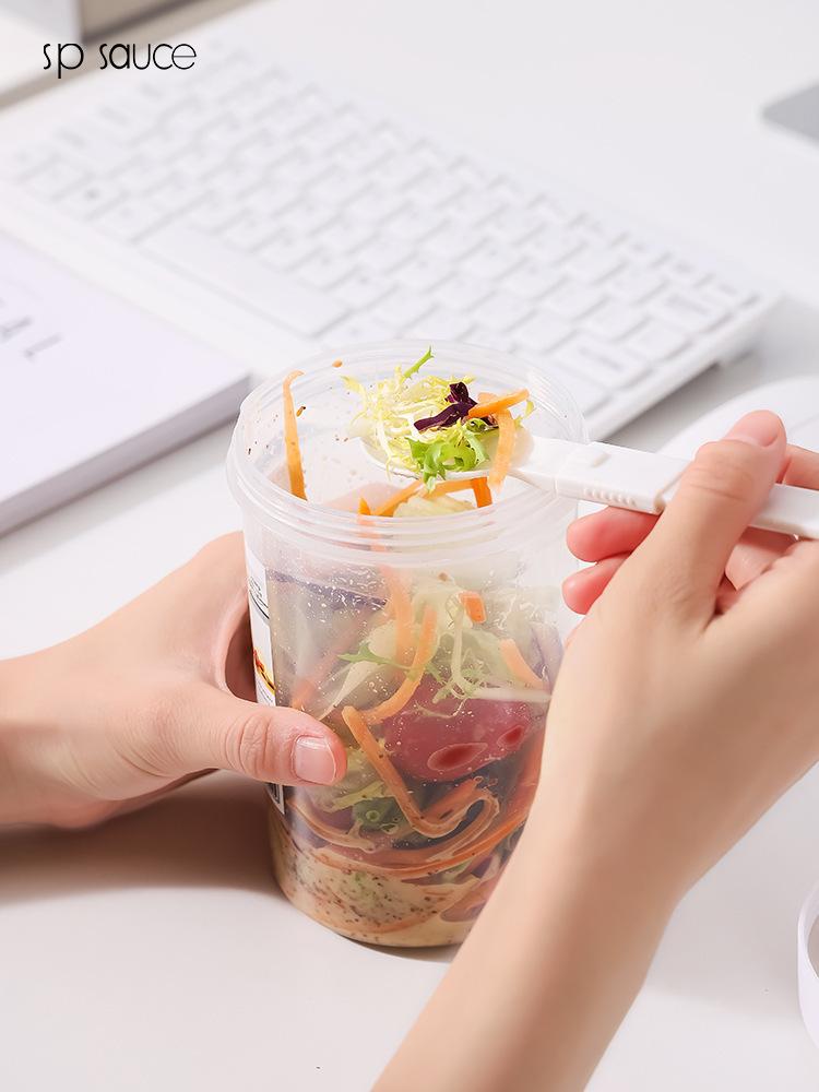 Large Capacity Salad Cup with  - Baby Food Jar Insulated incelemesi ve fiyatı