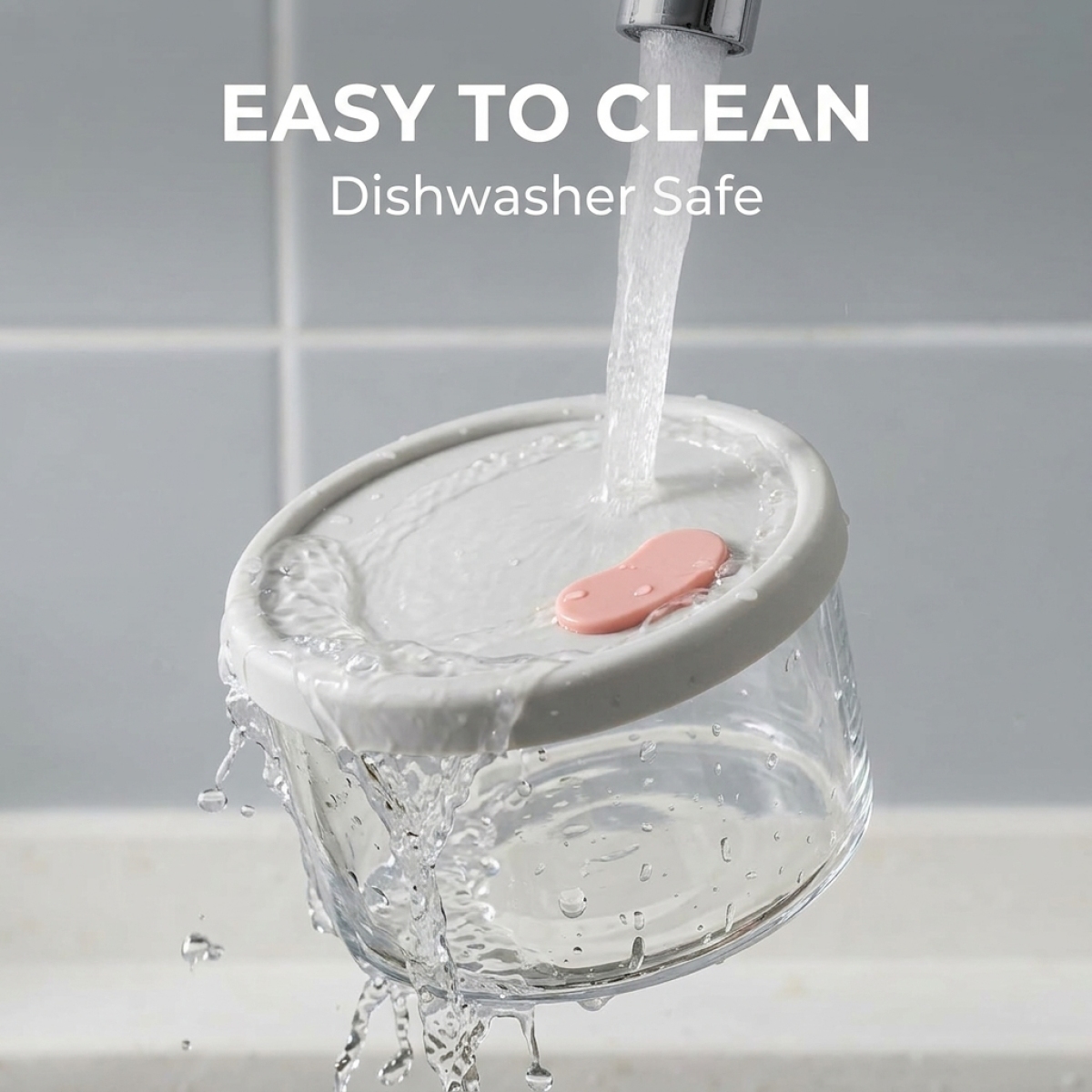 Glass Fresh Bowl–Airtest Seal, - Baby Food Containers Glass incelemesi ve fiyatı