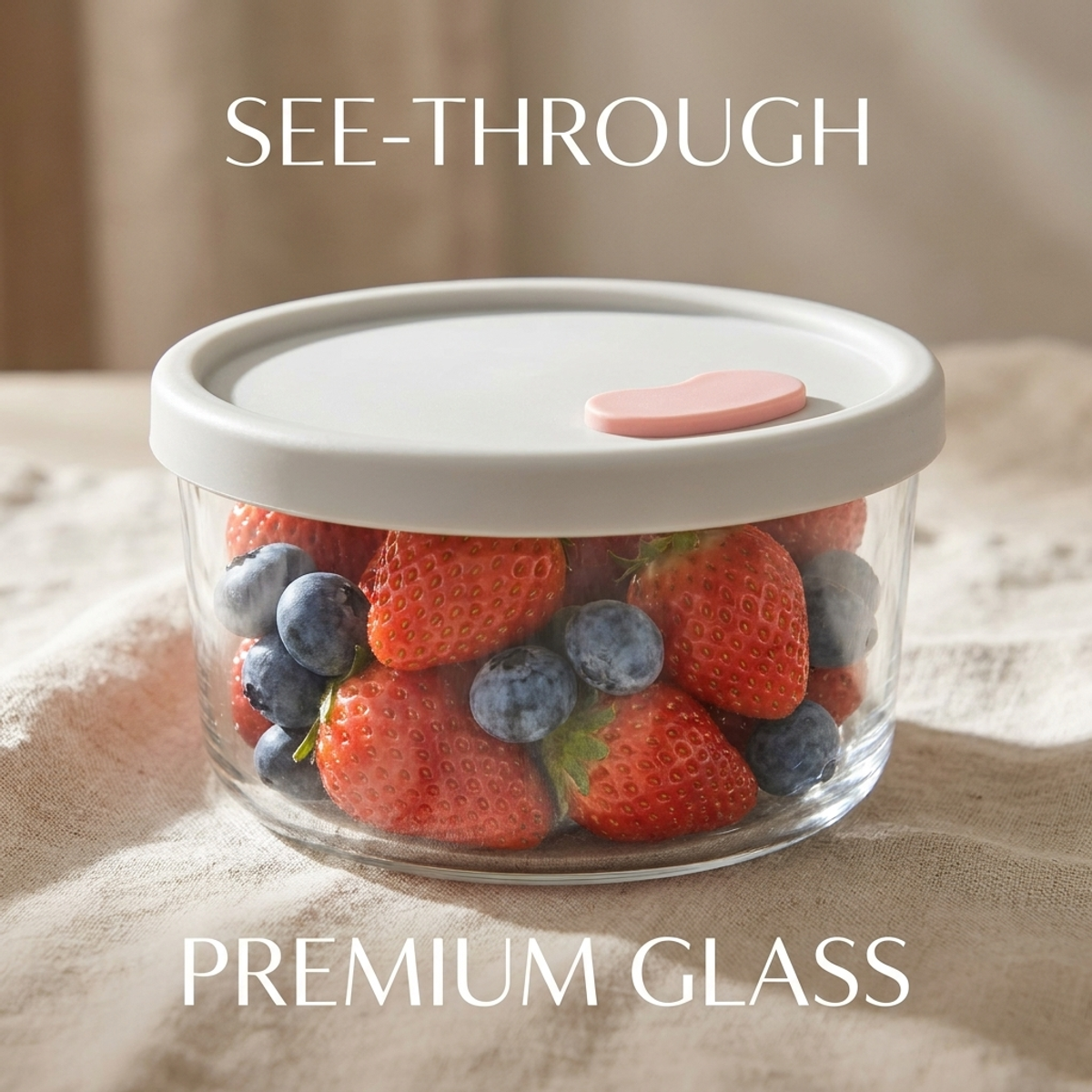 Glass Fresh Bowl–Airtest Seal, - Baby Food Containers Glass incelemesi ve fiyatı