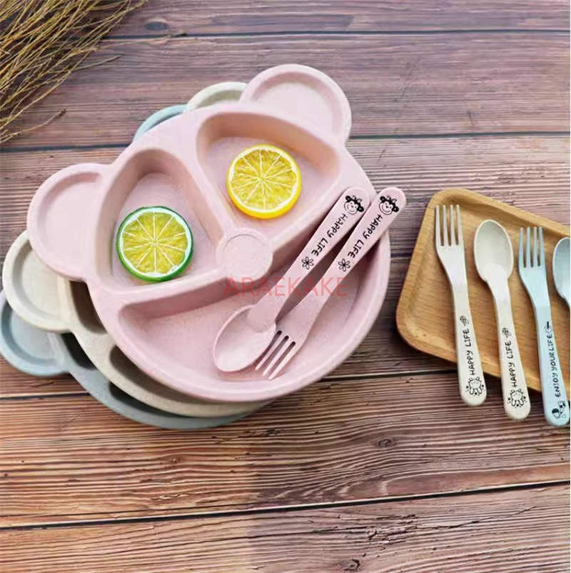 Children's Dining Plate Set Di - Baby Food Utensils incelemesi ve fiyatı