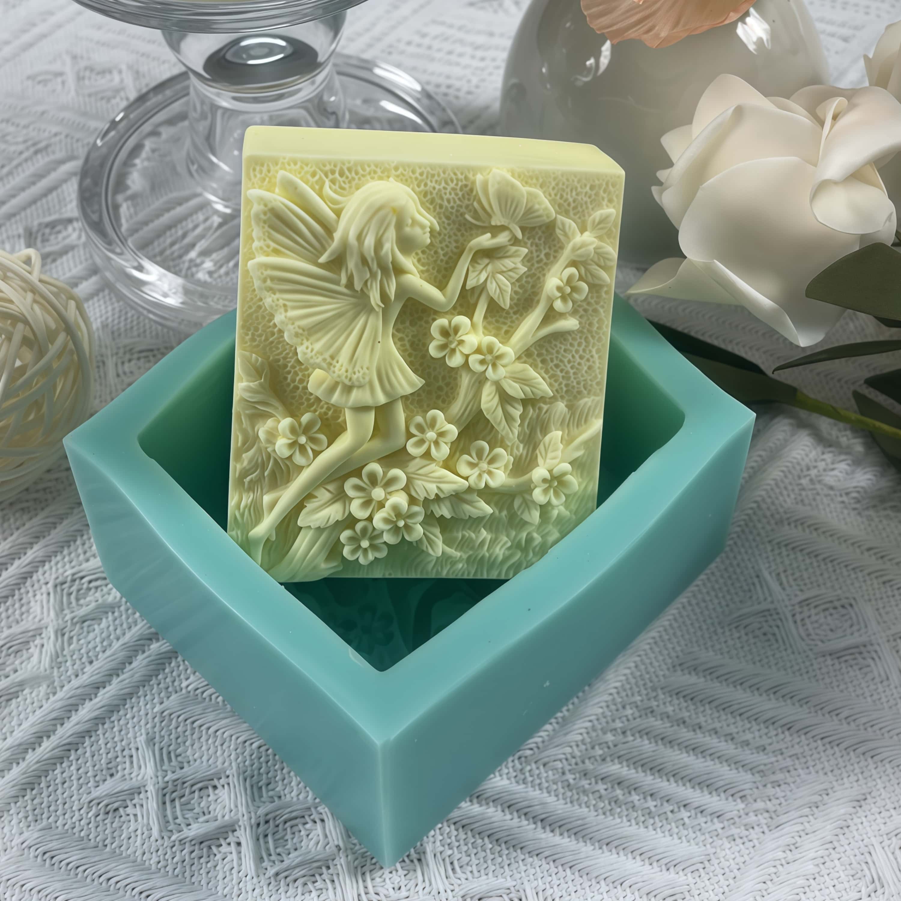 Silicone Soap Mold Flower Fair - Baby Food Natural incelemesi ve fiyatı