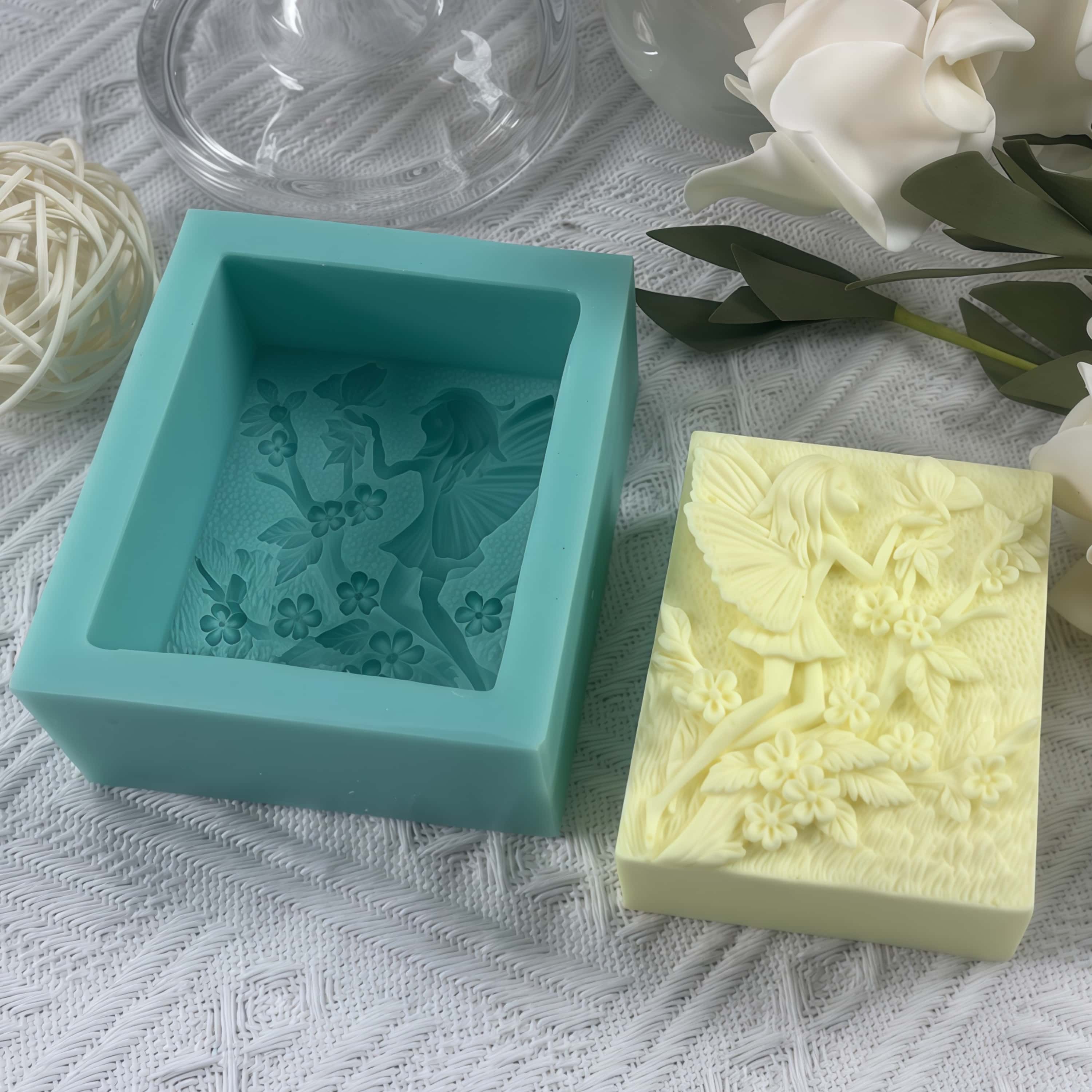 Silicone Soap Mold Flower Fair - Baby Food Natural incelemesi ve fiyatı