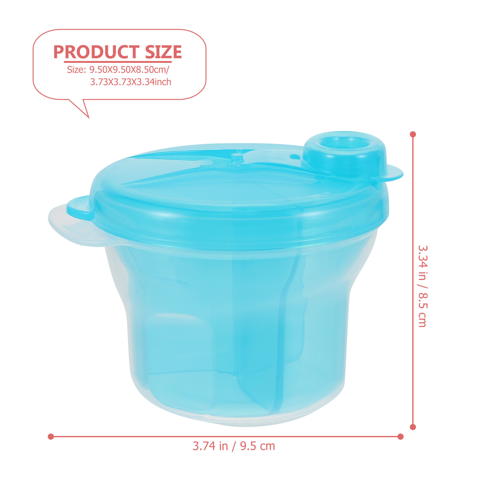 4Pcs Portable Baby Food Storag - Formula Dispenser Portable incelemesi ve fiyatı