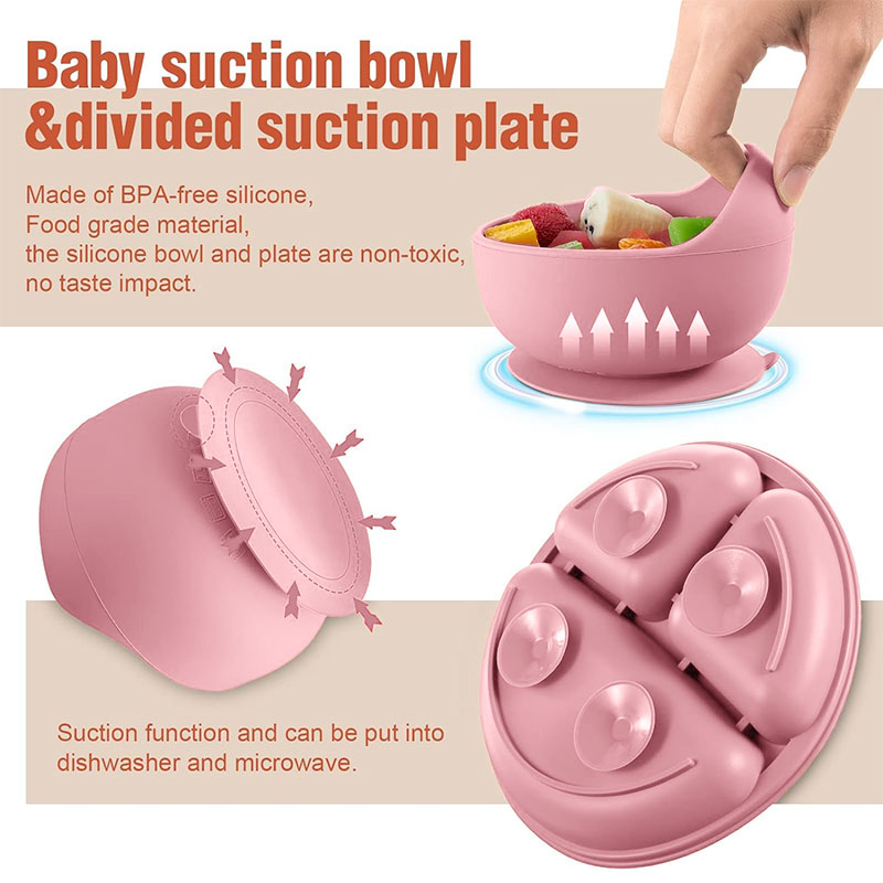 Children's silicone tableware  - Baby 1 Year Food incelemesi ve fiyatı