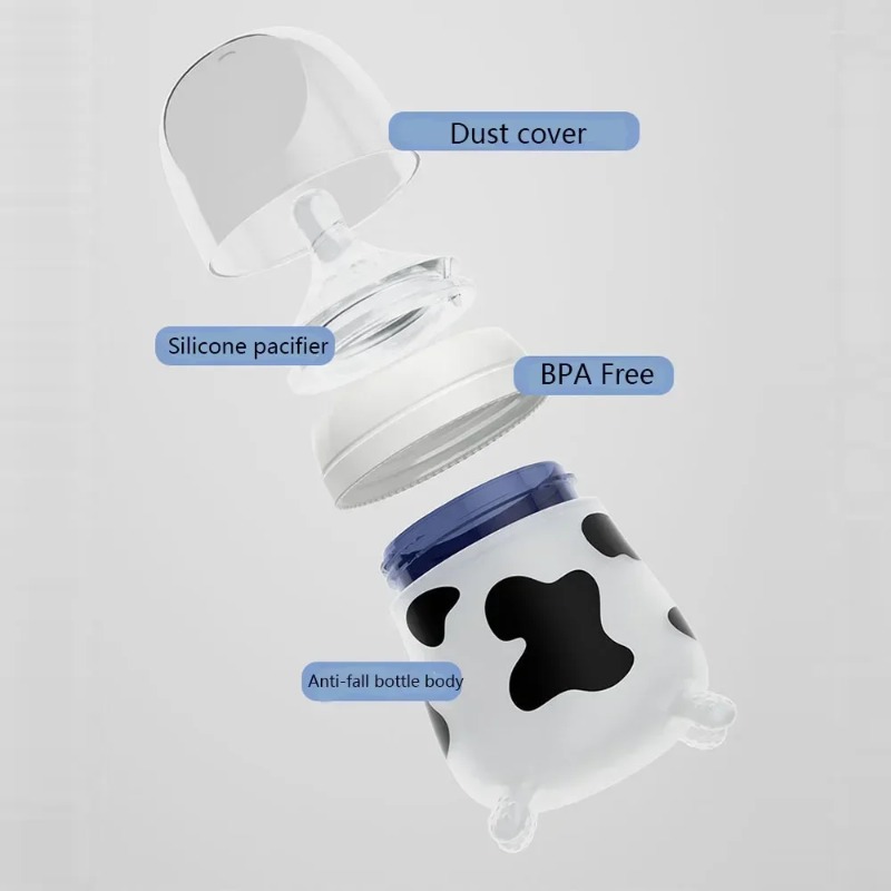 Baby Silicone Feeding Bottle I - Baby Food Containers Glass incelemesi ve fiyatı