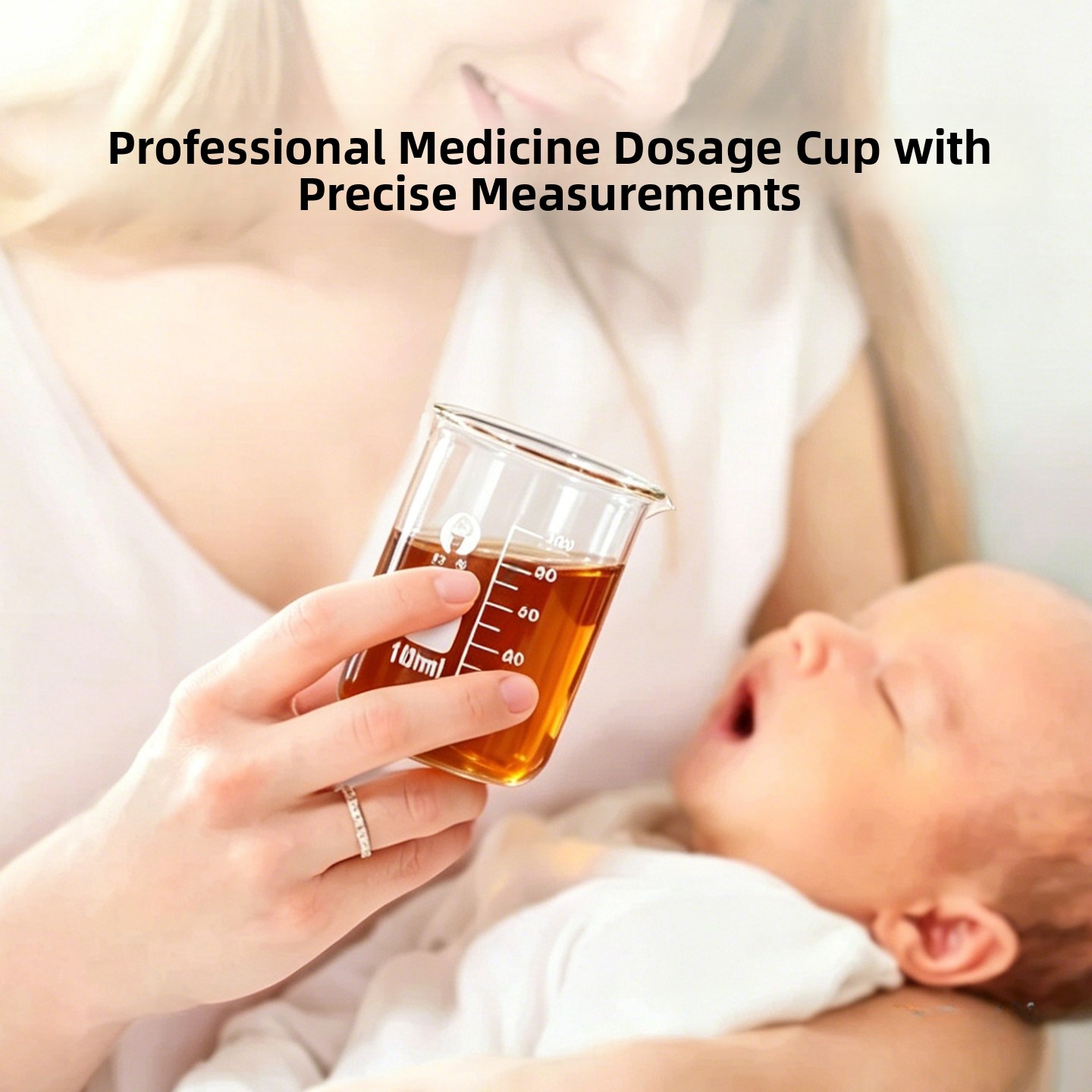 Baby Medicine Cup with Scale 5 - Baby Food Containers Glass incelemesi ve fiyatı