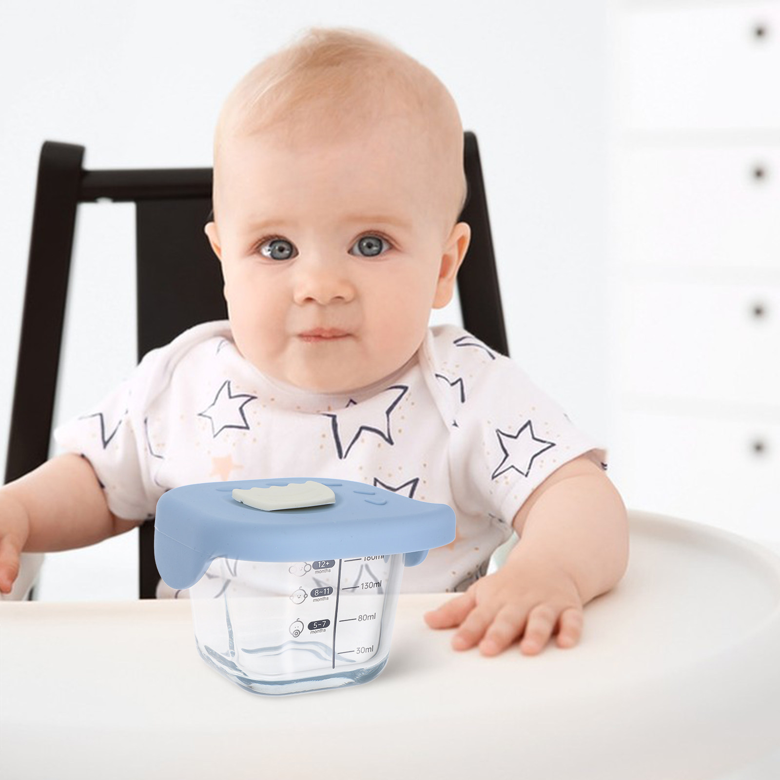 Clear Glass Baby Feeding Bowl  - Baby Food Containers Glass incelemesi ve fiyatı