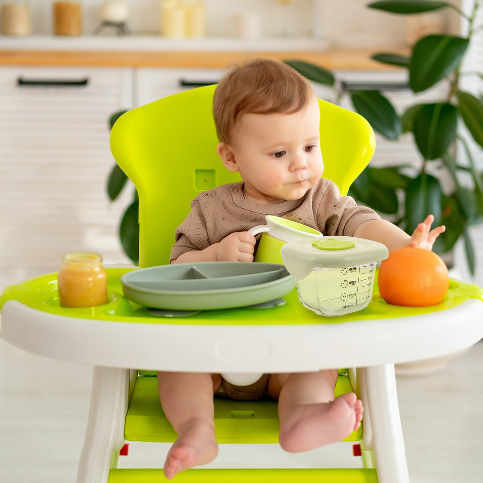 2Pcs Reusable Baby Food Storag - Baby Food Containers Glass incelemesi ve fiyatı