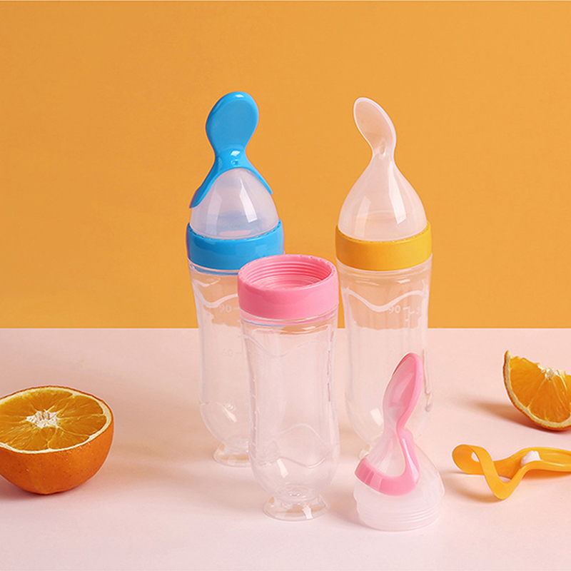 Squeezing Feeding Bottle Silic - Baby Food Utensils incelemesi ve fiyatı