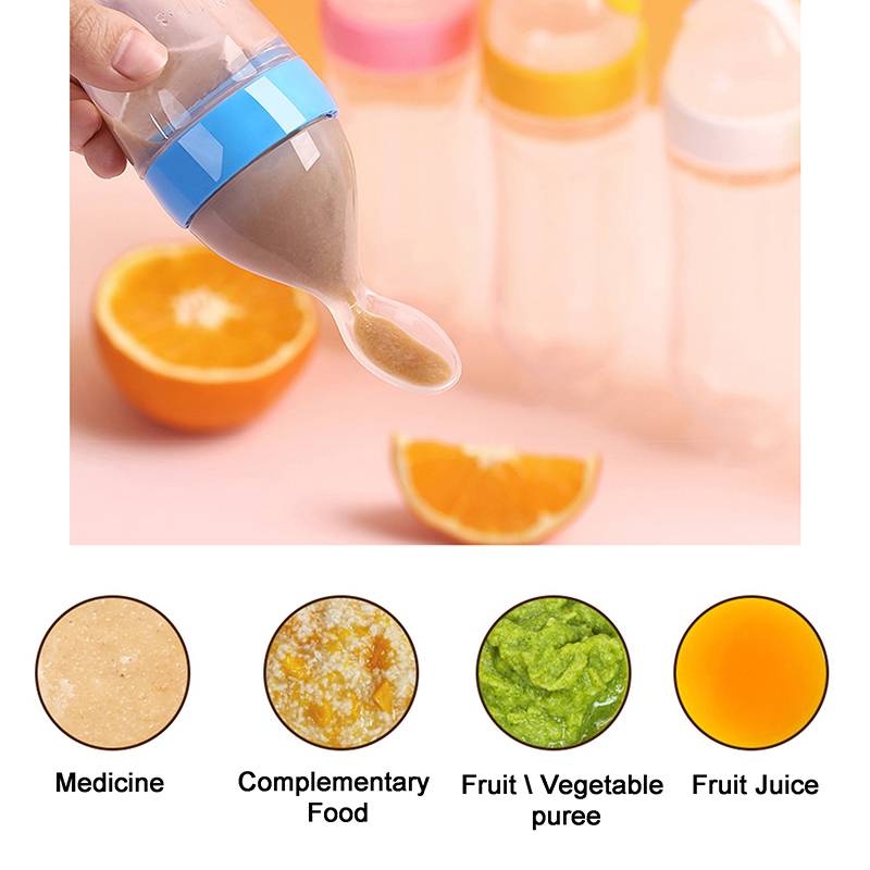 Squeezing Feeding Bottle Silic - Baby Food Utensils incelemesi ve fiyatı