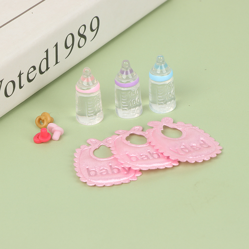 3PCS 1:12 Dolls House Miniatur - Baby Food Pacifier incelemesi ve fiyatı
