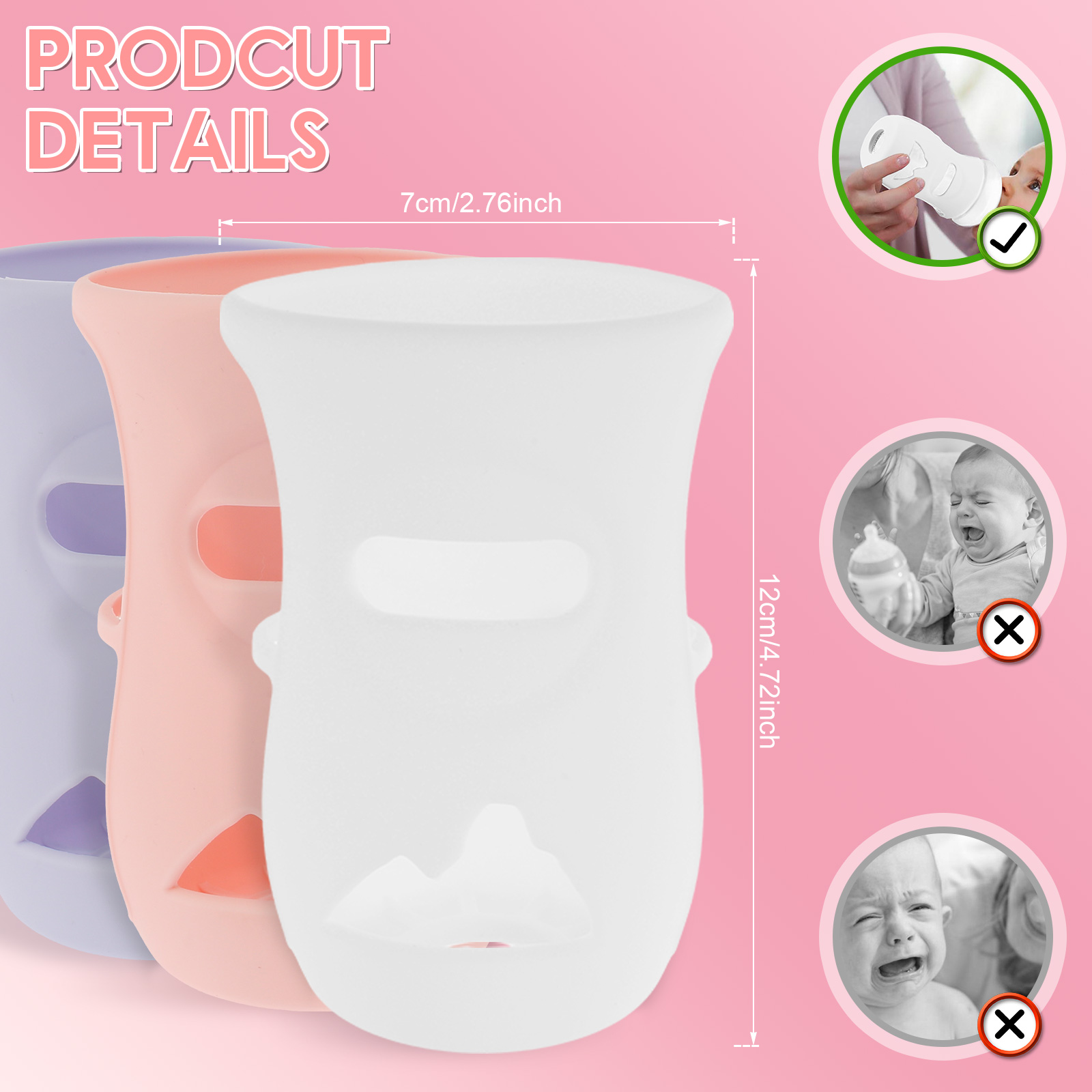 Silicone Sleeves Silicone Baby - Baby Food Containers Glass incelemesi ve fiyatı