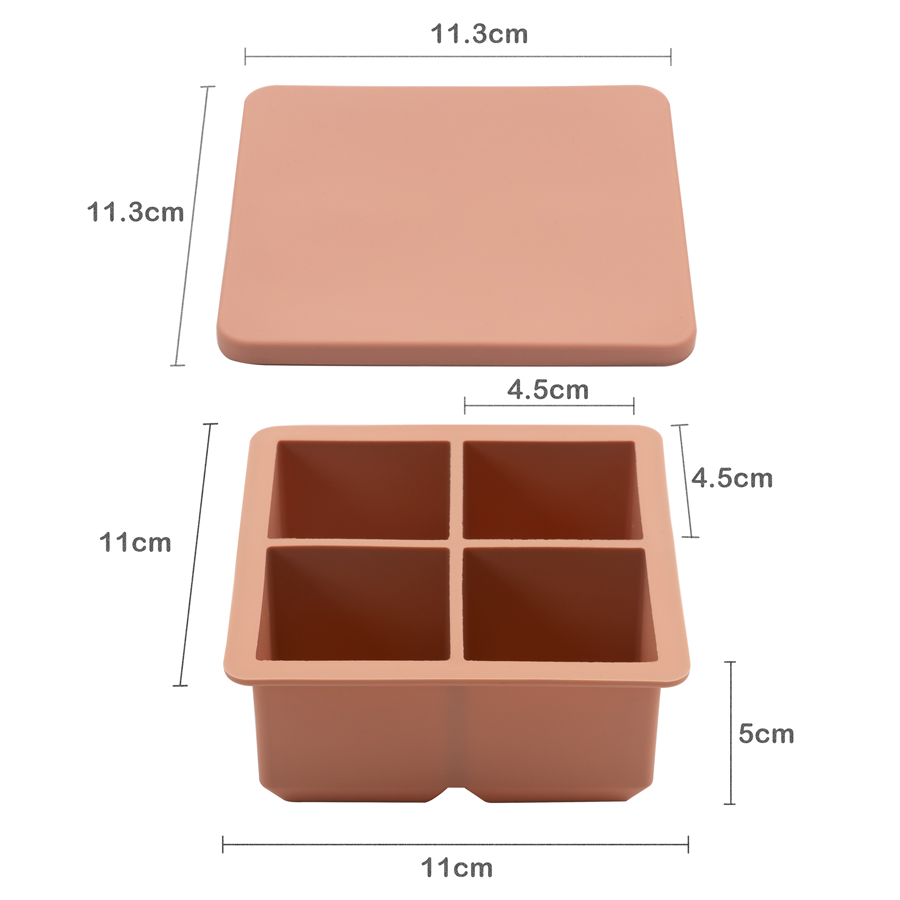 Food Grade Soft Silicone Squar - Baby Food In Jars incelemesi ve fiyatı
