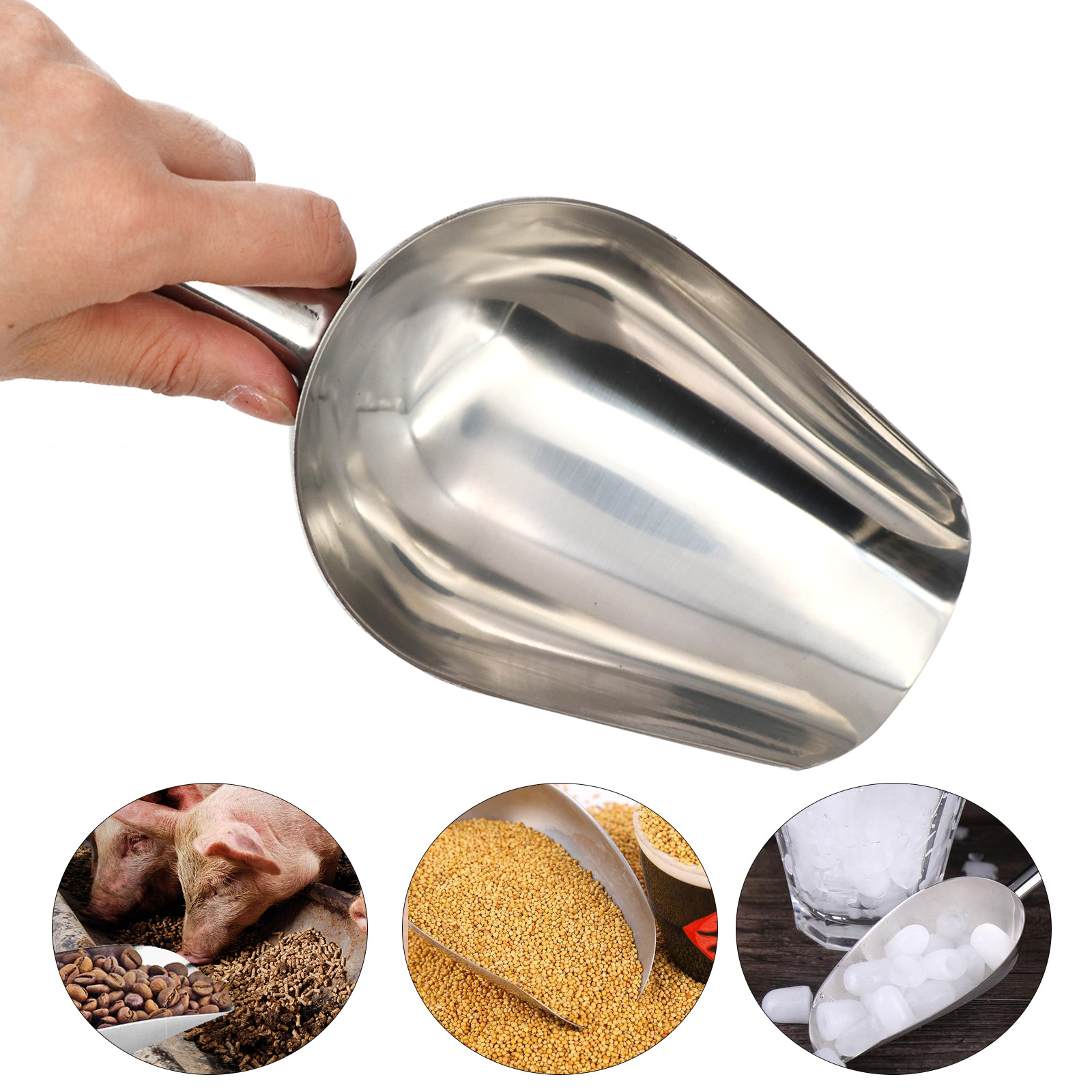 Pet Food Shovel Stainless Stee - Baby Food Cat incelemesi ve fiyatı