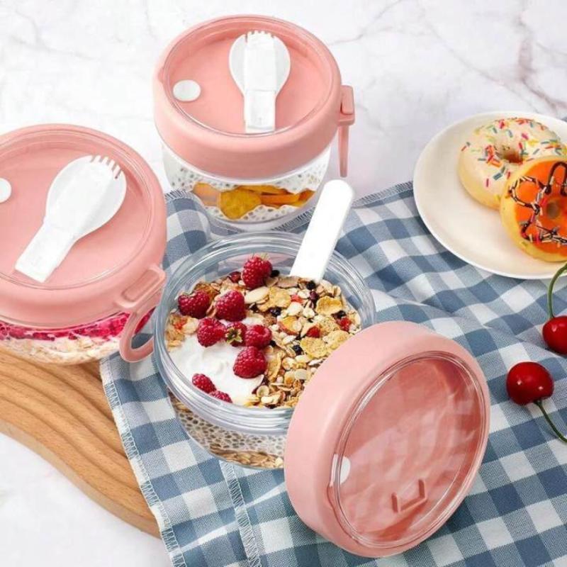 3-Piece Large Capacity Salad O - Baby Food Containers Glass incelemesi ve fiyatı