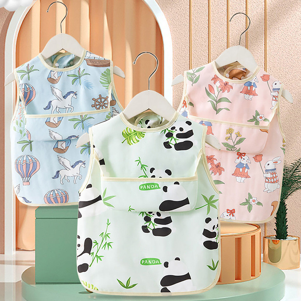 0-4Y Baby Bibs & Pocket Waterp - Baby 1 Year Food incelemesi ve fiyatı