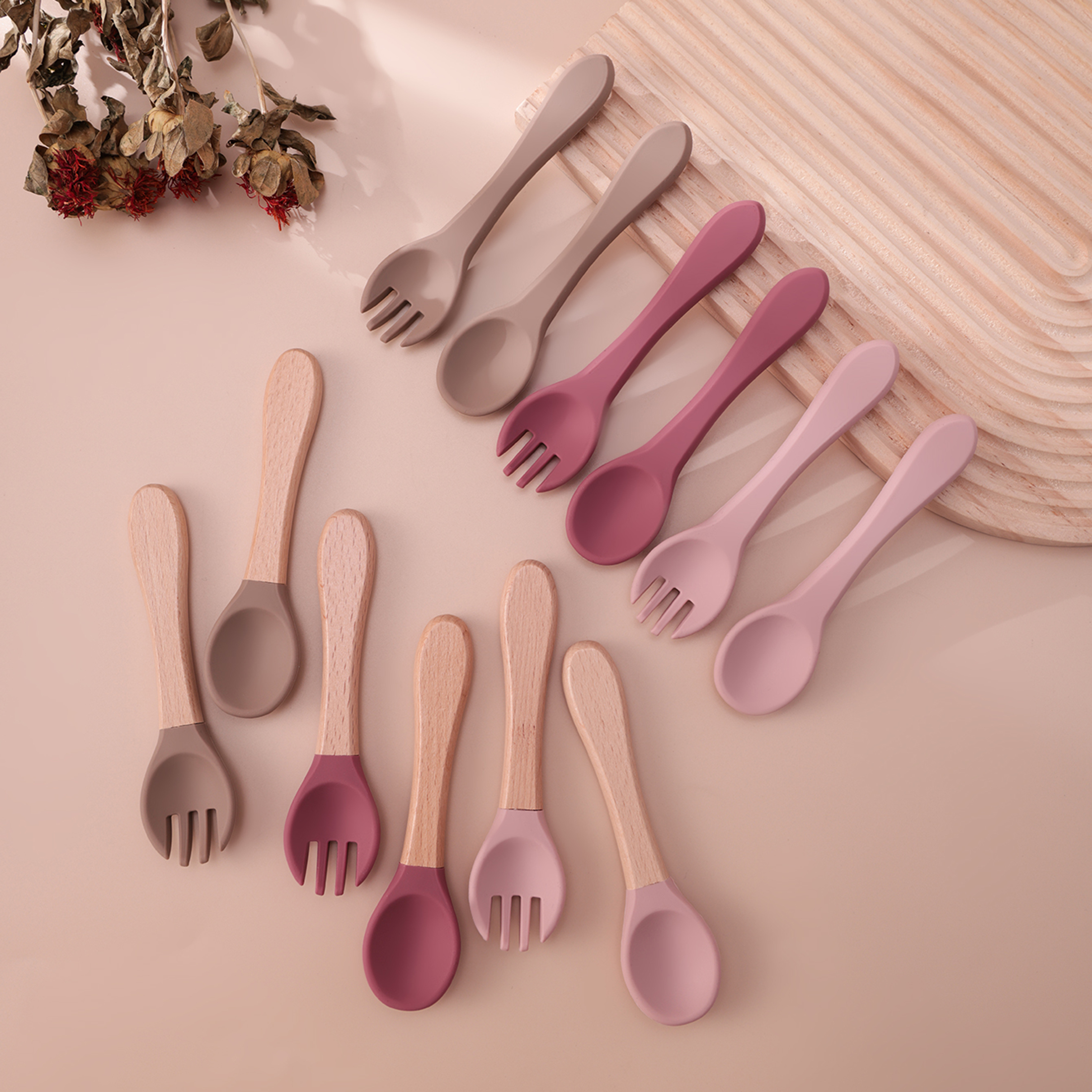 Color Kids 4PCS Silicone Baby  - Baby Food Utensils incelemesi ve fiyatı