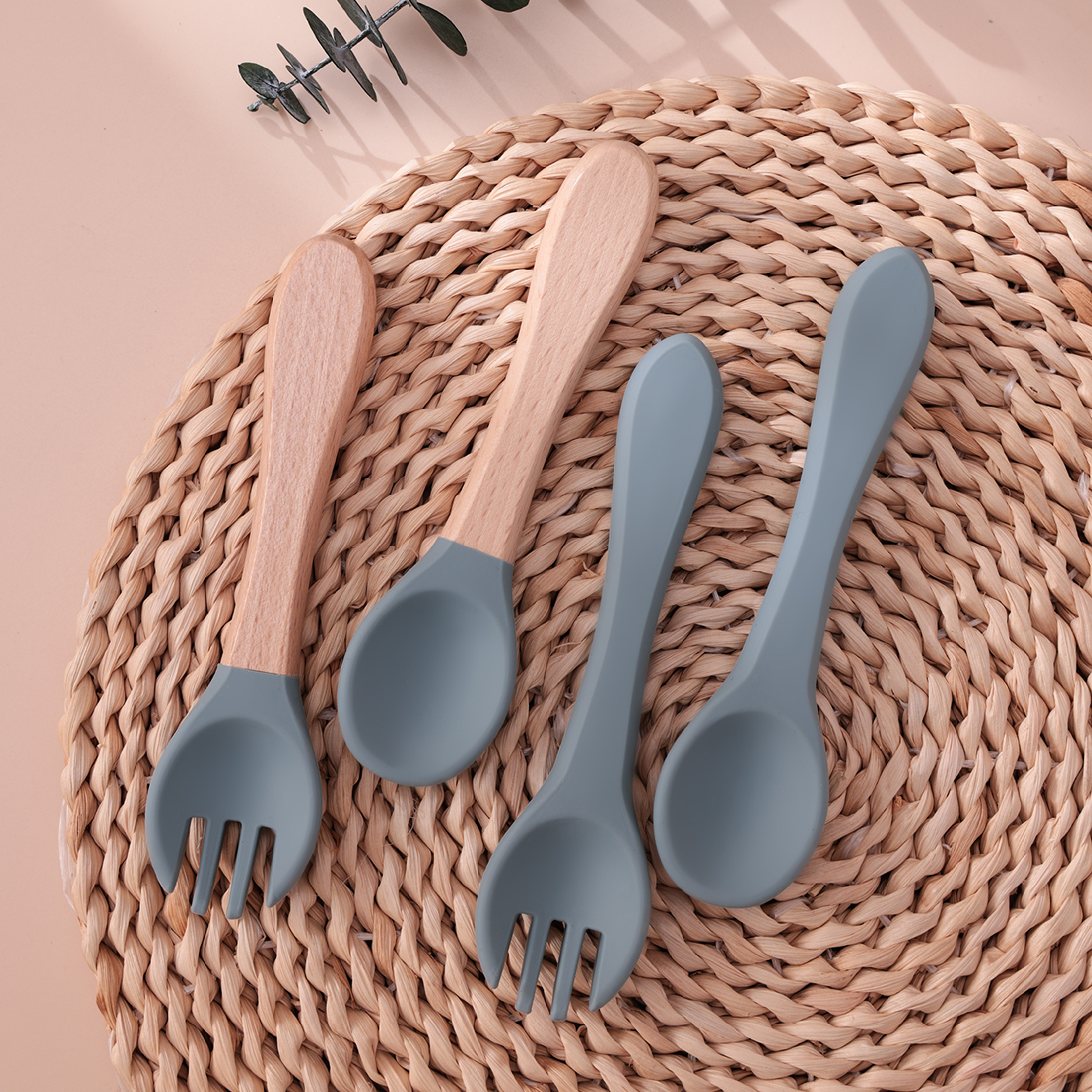 Color Kids 4PCS Silicone Baby  - Baby Food Utensils incelemesi ve fiyatı