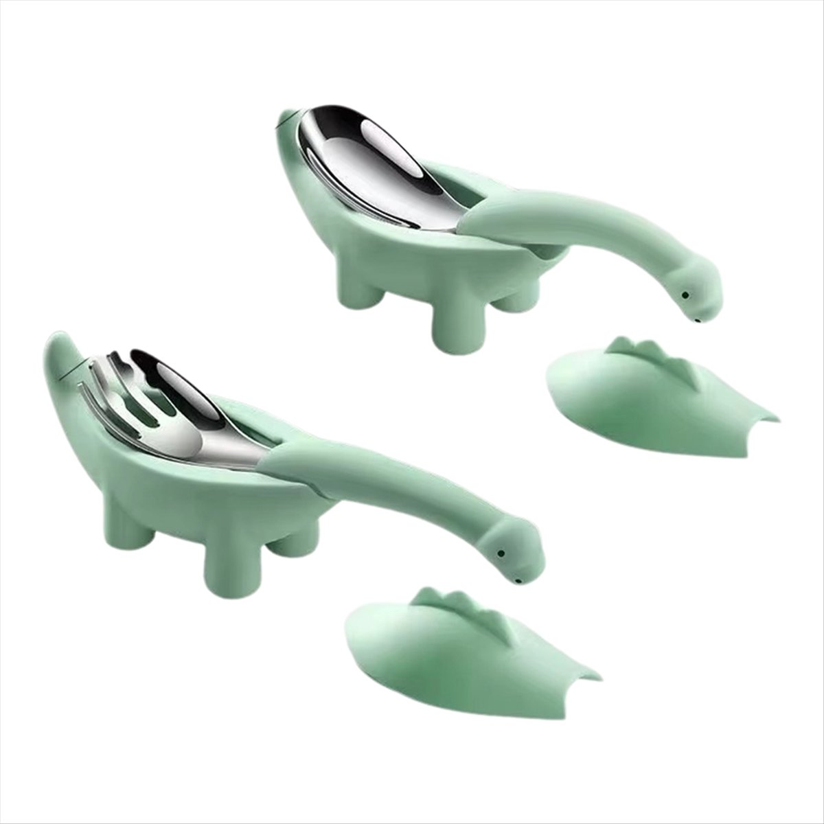 BAAQ Dinosaur Shaped Infant Fo - Baby Food Utensils Set incelemesi ve fiyatı