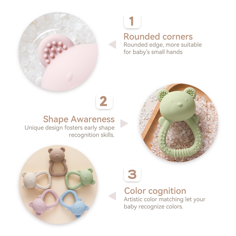 Silicone Teether for Babies Fo - Baby Food Natural incelemesi ve fiyatı
