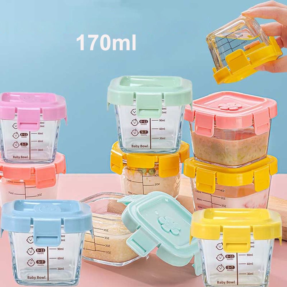 170ml Glass Food Storage Box F - Baby Food In Jars incelemesi ve fiyatı