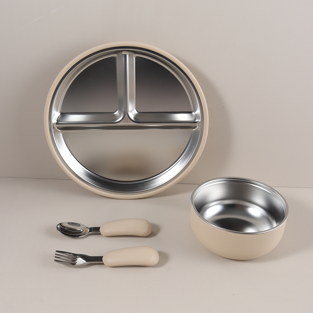 4pcs/set Silicone Suction Bowl - Baby Food Utensils incelemesi ve fiyatı