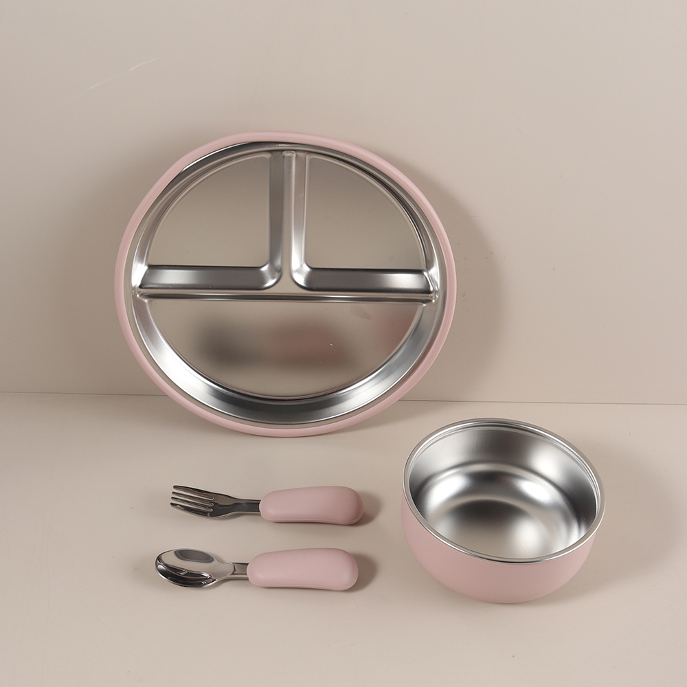 4pcs/set Silicone Suction Bowl - Baby Food Utensils incelemesi ve fiyatı