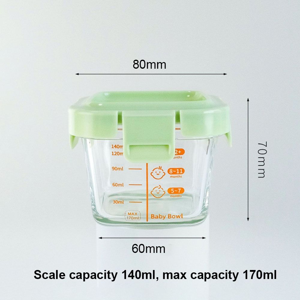 New 170ml Food Storage Box Fro - Baby Food Containers Glass incelemesi ve fiyatı