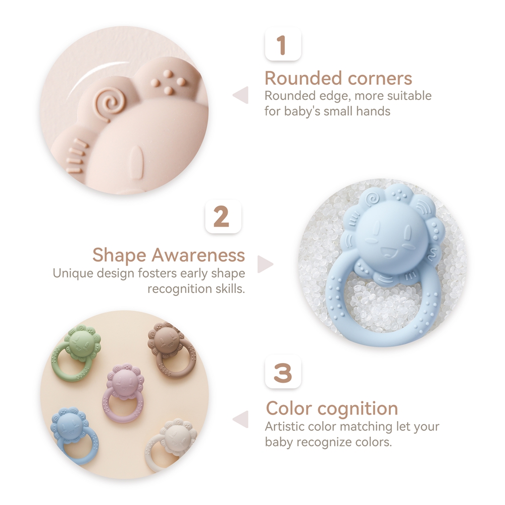 Baby Toys Silicone Teether Foo - Baby Food Natural incelemesi ve fiyatı