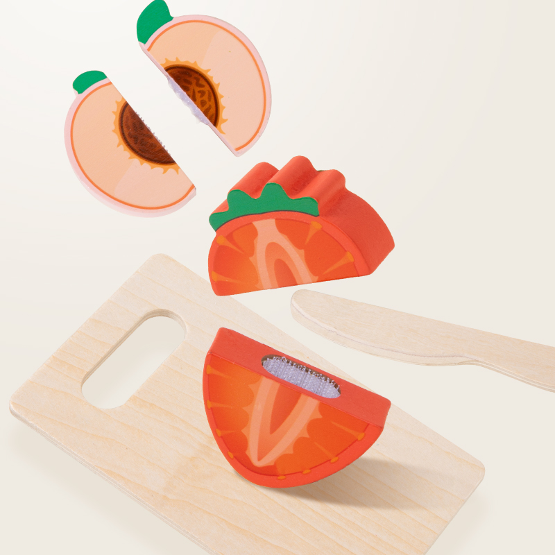 Wooden Kitchen Pretend Toy Sim - Baby Food Natural incelemesi ve fiyatı