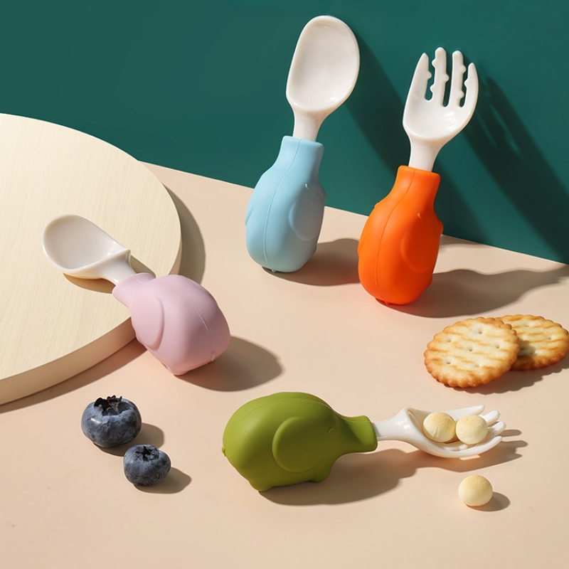 Elephant Baby Utensils Set Foo - Baby Food Utensils Set incelemesi ve fiyatı