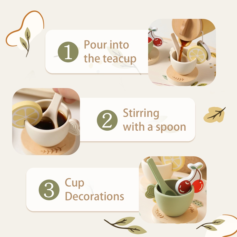 Kids Wooden Montessori Toys Af - Baby Food Natural incelemesi ve fiyatı